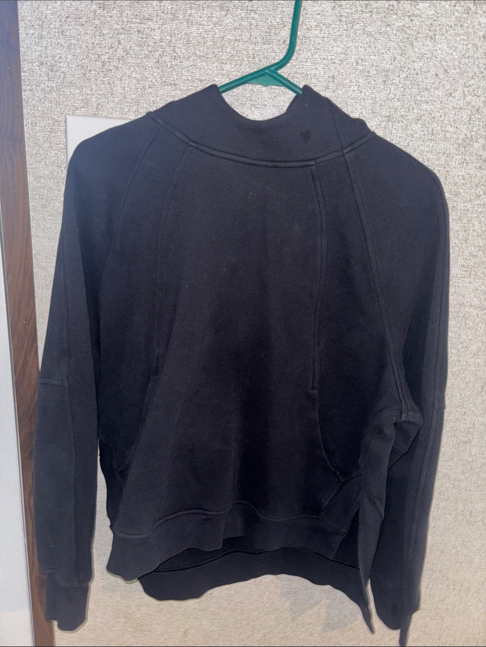lululemon athletica Black Turtleneck Hoodie